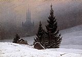 Winter Landscape by Caspar David Friedrich